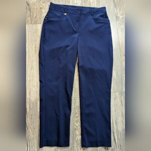 JM Collection Navy Women's Pants